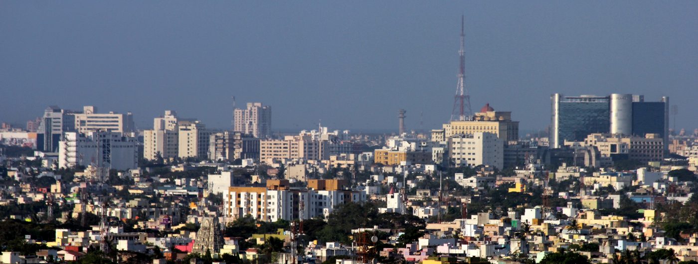 Chennai residential skyline